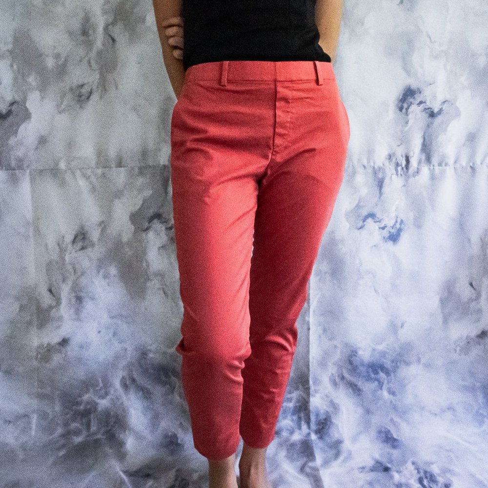 Coral trousers